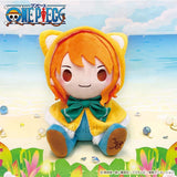 Nami Chibi Plush (Kemopon) - ONE PIECE - Authentic Japanese TRIPOD Plush 