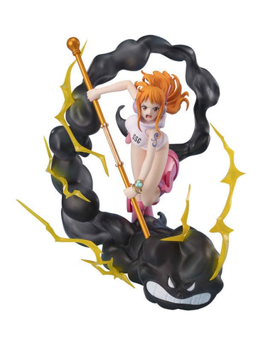 Nami Figuarts ZERO Figure Chougekisen - Nami Raitei - ONE PIECE - Authentic Japanese Bandai Namco Figure 