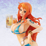 Nami Figure Portrait.Of.Pirates “LIMITED EDITION” Ver.BB_SP (Bathing Beauty) 20th Anniversary - ONE PIECE - Authentic Japanese MegaHouse Figure 