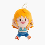 Nami Plush Keychain Banzai! - ONE PIECE - Authentic Japanese TOEI ANIMATION Mascot Plush Keychain 