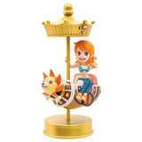 Nami World Collectible Figure Mugiwara Store MERRY&SUNNY "GO" ROUND! - ONE PIECE - Authentic Japanese TOEI ANIMATION Figure 