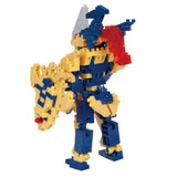 nanoblock NBCC_206 Black Luster Soldier - Yu-Gi-Oh! - Authentic Japanese Kawada nanoblock 