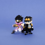 nanoblock NBCC_266 Jotaro Kujo & Star Platinum - JoJo's Bizarre Adventure: Stardust Crusaders - Authentic Japanese Kawada nanoblock 