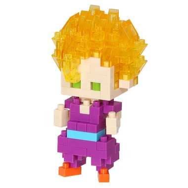 nanoblock NBDB_014 Son Gohan Super Saiyan - Dragon Ball Z - Authentic Japanese Kawada nanoblock 