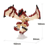 nanoblock NBM-007R Rathalos - Monster Hunter - Authentic Japanese Kawada nanoblock 