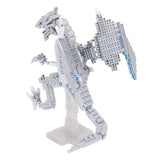 nanoblock NBM-065 Blue-Eyes White Dragon Deluxe Edition - Yu-Gi-Oh! - Authentic Japanese Kawada nanoblock 