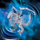nanoblock NBM-065 Blue-Eyes White Dragon Deluxe Edition - Yu-Gi-Oh! - Authentic Japanese Kawada nanoblock 