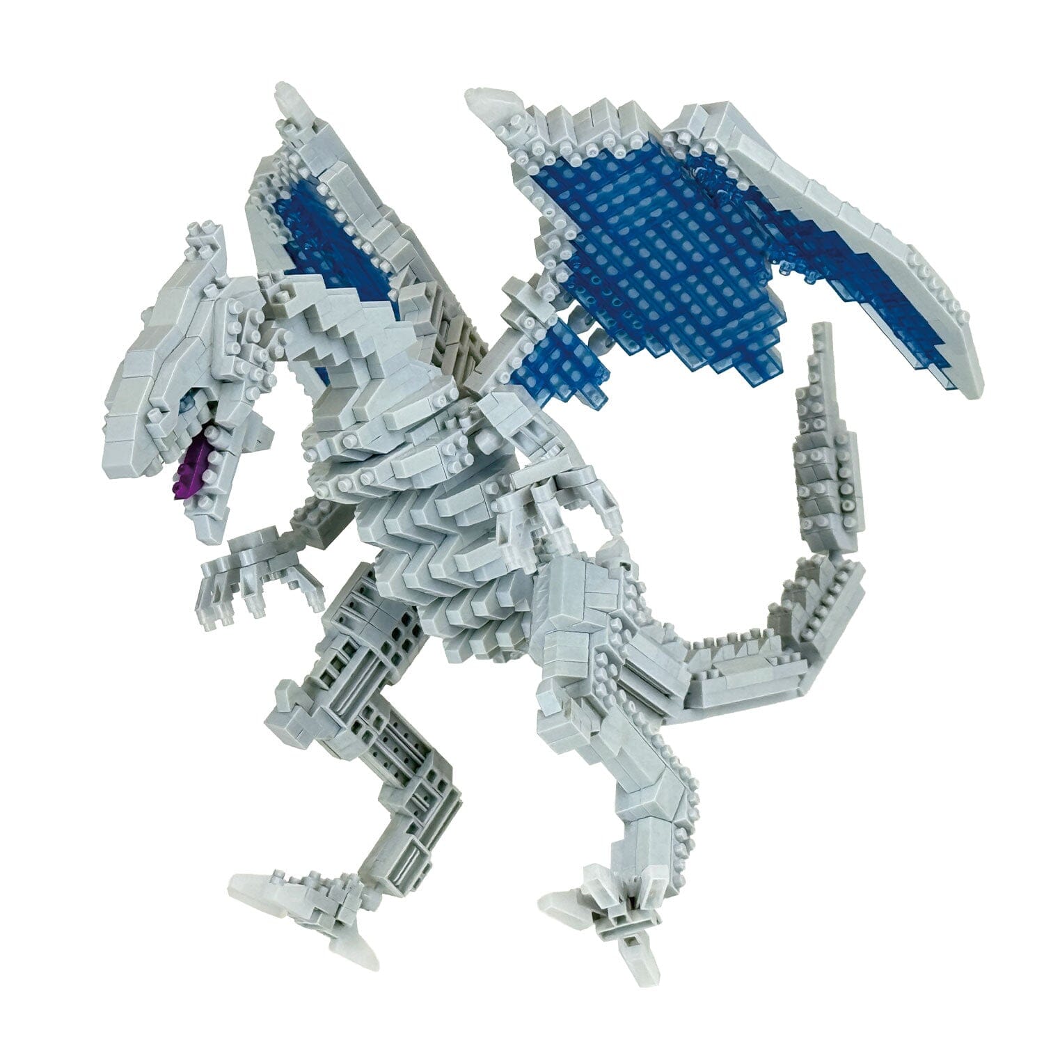 nanoblock NBM-065 Blue-Eyes White Dragon Deluxe Edition - Yu-Gi-Oh