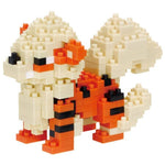 nanoblock NBPM-106 Arcanine - Authentic Japanese Kawada nanoblock 