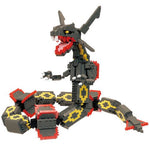 nanoblock NBPM_104 Shiny Rayquaza Extreme DX Edition - Authentic Japanese Kawada nanoblock 