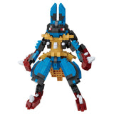 nanoblock NBPM_R11 Mega Lucario RS - Authentic Japanese Kawada nanoblock 