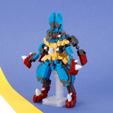 nanoblock NBPM_R11 Mega Lucario RS - Authentic Japanese Kawada nanoblock 