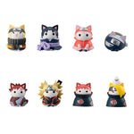 NARUTO Shippuden Figure MEGA CAT PROJECT Nyaruto! The Battle Starts! "Akatsuki's" Attack Arc (8Pcs/BOX) - Authentic Japanese MegaHouse Figure 