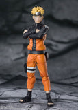 Naruto Uzumaki S.H.Figuarts Figure -Jinchuuriki of the Nine-tail Fox Spirit Entrusted with Hope- NARUTO Shippuden - Authentic Japanese Bandai Namco Figure 