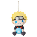 Naruto Uzumaki Sitting Mascot - NARUTO - Authentic Japanese Shueisha/Viz Media Mascot Plush Keychain 