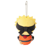 Naruto Uzumaki Sitting Mascot - NARUTO - Authentic Japanese Shueisha/Viz Media Mascot Plush Keychain 