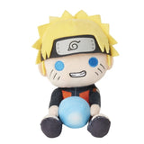 Naruto Uzumaki Sitting Mascot - NARUTO - Authentic Japanese Shueisha/Viz Media Mascot Plush Keychain 