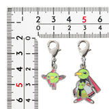 Natu, Xatu - National Pokédex Metal Charm Keychain #177, #178 - Authentic Japanese Pokémon Center Keychain 