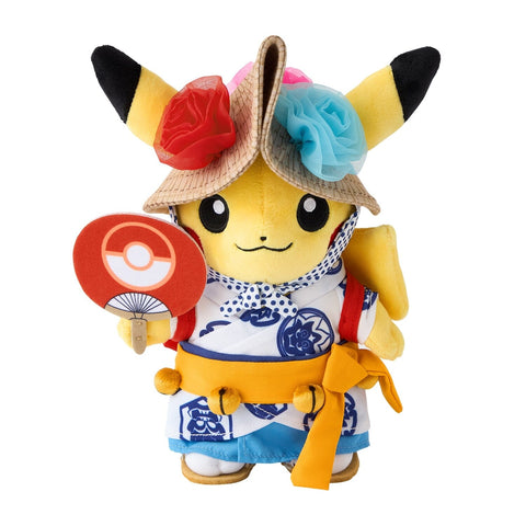 Nebuta Matsuri Pretend Pikachu Plush - Pokémon Center Tōhoku R - Authentic Japanese Pokémon Center Plush 