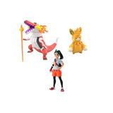 Nemona & Skeledirge & Pawmot Pokémon Scale World Figure Paldea Region Set BANDAI - Authentic Japanese Bandai Namco Figure 