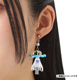 Nihilego Clip-on Earrings (113) - Pokémon accessory - Authentic Japanese Pokémon Center Earrings 
