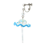 Nihilego Clip-on Earrings (113) - Pokémon accessory - Authentic Japanese Pokémon Center Earrings 