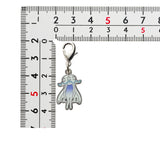 Nihilego - National Pokédex Metal Charm Keychain #793 - Authentic Japanese Pokémon Center Keychain 