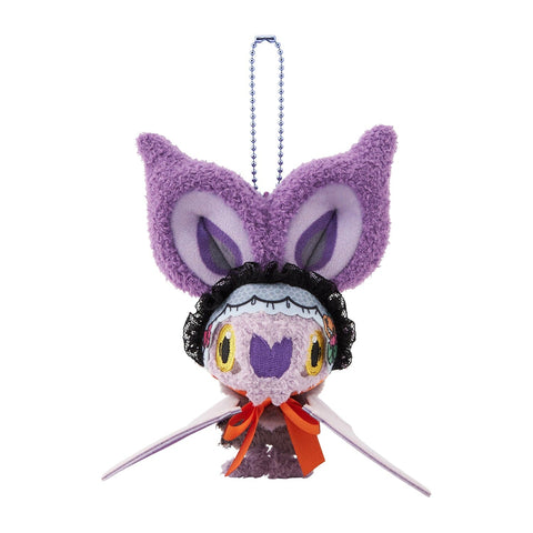 Noibat Mascot Plush Halloween Ghost Chateau - Authentic Japanese Pokémon Center Mascot Plush Keychain 