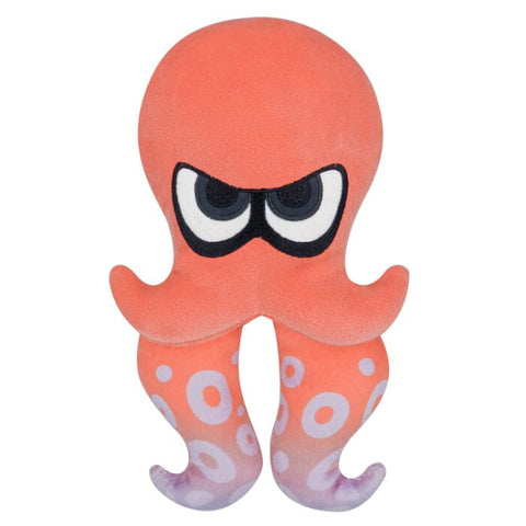 Octoling Octopus Red Plush (S) SP34 Slatoon 3 ALL STAR COLLECTION - Authentic Japanese San-ei Boeki Plush 