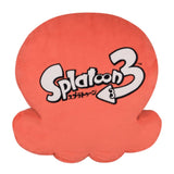 Octopus (Red) Plush Cushion - Splatoon 3 - Authentic Japanese San-ei Boeki Plush 