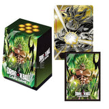 Official Card Case & Card Sleeves Set 04 Broly - Dragon Ball Super Card Game - Authentic Japanese Bandai Namco TCG Set 