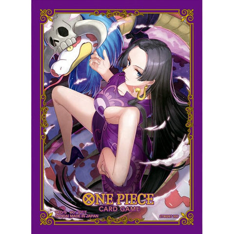 Official Card Sleeves 11 Boa Hancock - ONE PIECE Card Game - Authentic Japanese TOEI ANIMATION TCG Sleeves 