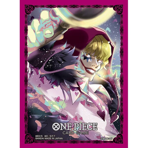 Official Card Sleeves 11 Donquixote Rosinante - ONE PIECE Card Game - Authentic Japanese TOEI ANIMATION TCG Sleeves 