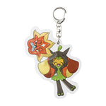 Ogerpon (Hearthflame Mask) Acrylic Keychain - Authentic Japanese Pokémon Center Keychain 