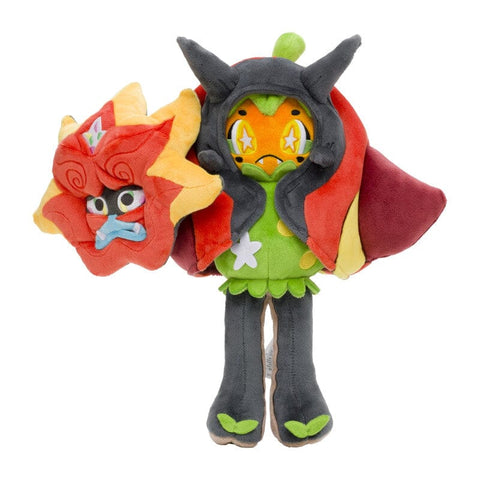 Ogerpon (Hearthflame Mask) Plush - Authentic Japanese Pokémon Center Plush 