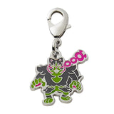 Okidogi - National Pokédex Metal Charm #1014 - Authentic Japanese Pokémon Center Keychain 