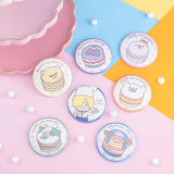 ONE PIECE Macaron Tin Can Badge - SANJI no OYATSU (1Pcs/Random) - Authentic Japanese TOEI ANIMATION Keychain 