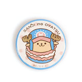 ONE PIECE Macaron Tin Can Badge - SANJI no OYATSU (1Pcs/Random) - Authentic Japanese TOEI ANIMATION Keychain 