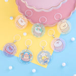 ONE PIECE Mejirushi Macaron Charm Keychain - SANJI no OYATSU (1Pcs/Random) - Authentic Japanese TOEI ANIMATION Keychain 