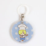 ONE PIECE Mejirushi Macaron Charm Keychain - SANJI no OYATSU (1Pcs/Random) - Authentic Japanese TOEI ANIMATION Keychain 