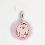 ONE PIECE Mejirushi Macaron Charm Keychain - SANJI no OYATSU (1Pcs/Random) - Authentic Japanese TOEI ANIMATION Keychain 