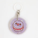 ONE PIECE Mejirushi Macaron Charm Keychain - SANJI no OYATSU (1Pcs/Random) - Authentic Japanese TOEI ANIMATION Keychain 