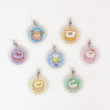 ONE PIECE Mejirushi Macaron Charm Keychain - SANJI no OYATSU (1Pcs/Random) - Authentic Japanese TOEI ANIMATION Keychain 