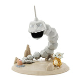 Onix, Diglett, Cubone Magnetic Clip Holder CAVE DWELLER - Authentic Japanese Pokémon Center Small plastic toy 