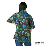 Open Collar Shirt (L) CAVE DWELLER - Authentic Japanese Pokémon Center T-shirt (cotton) 
