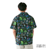Open Collar Shirt (L) CAVE DWELLER - Authentic Japanese Pokémon Center T-shirt (cotton) 