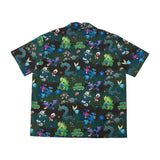 Open Collar Shirt (L) CAVE DWELLER - Authentic Japanese Pokémon Center T-shirt (cotton) 
