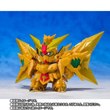 Original SD Gundam World Golden God Superior Kaiser / Sun God God Kaiser 2 Great Gods Compatible Set - Authentic Japanese Bandai Namco Model kit 