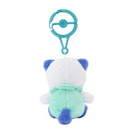 Oshawott Mascot Plush With Carabiner - Authentic Japanese Pokémon Center Mascot Plush Keychain 