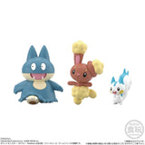 Pachirisu & Buneary & Munchlax Pokémon Scale World Figure Sinnoh Region 3 - Authentic Japanese Bandai Namco Figure 
